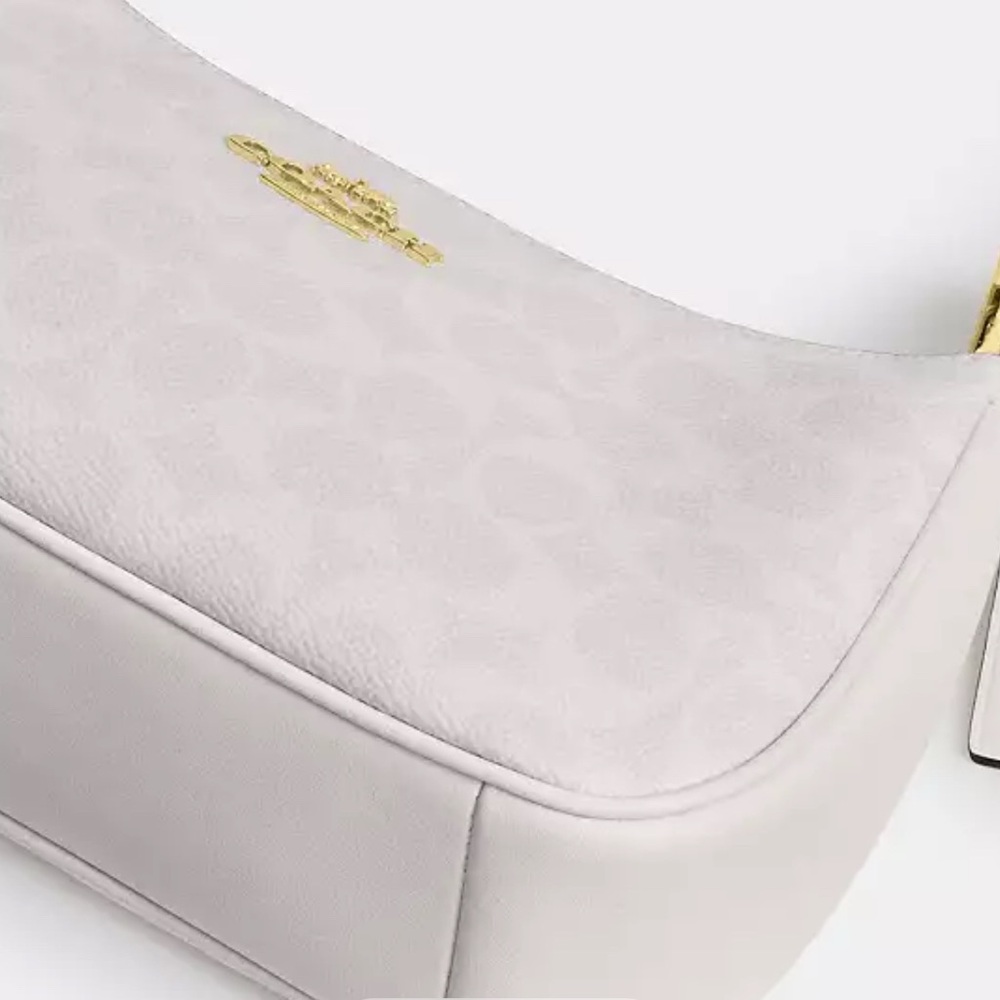 COACH Teri Shoulder Bag In Signature Canvas - Picture 5 of 8